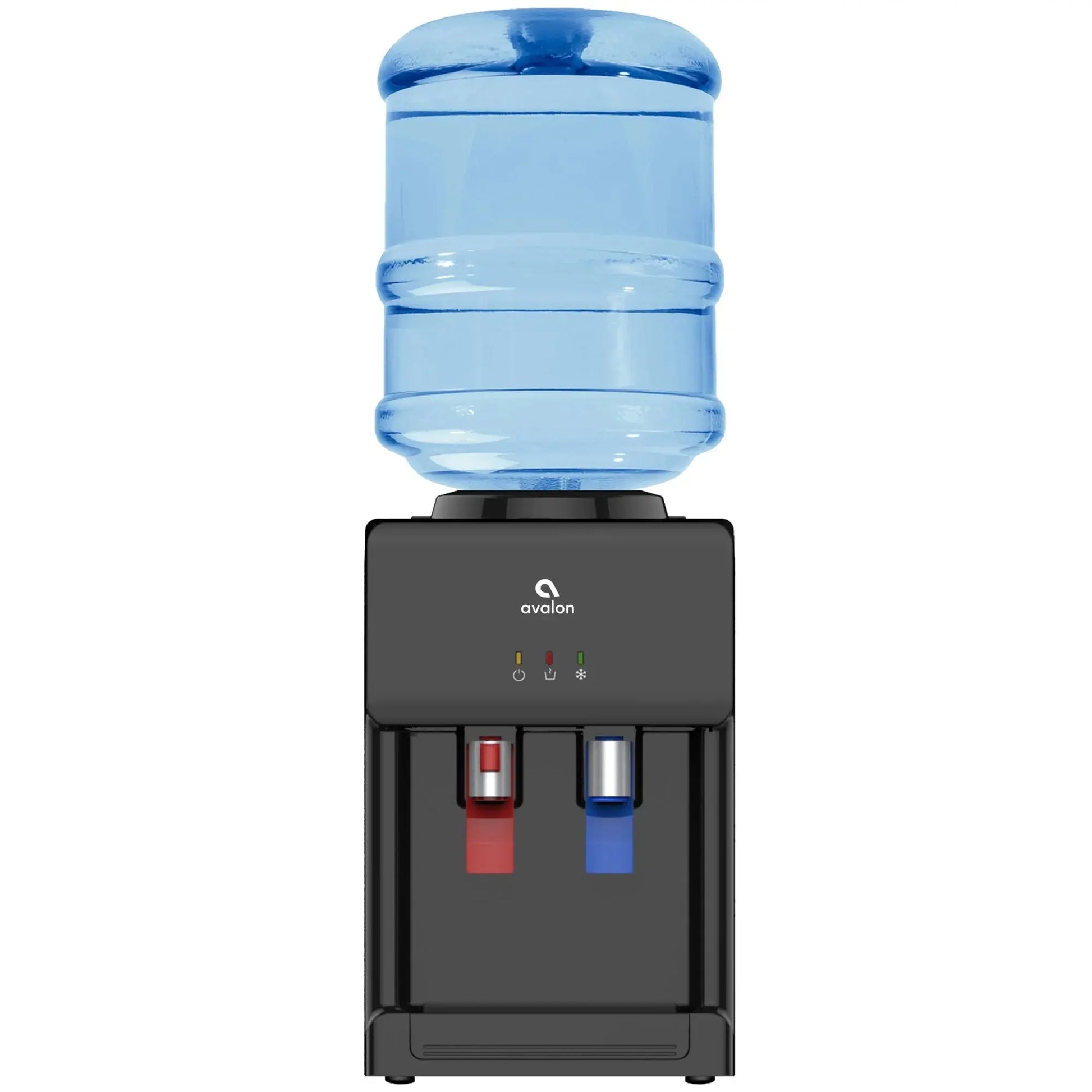 Avalon Premium Top Loading Countertop Water Dispenser, Hot & Cold Water Temperature - Black | Fridge.com