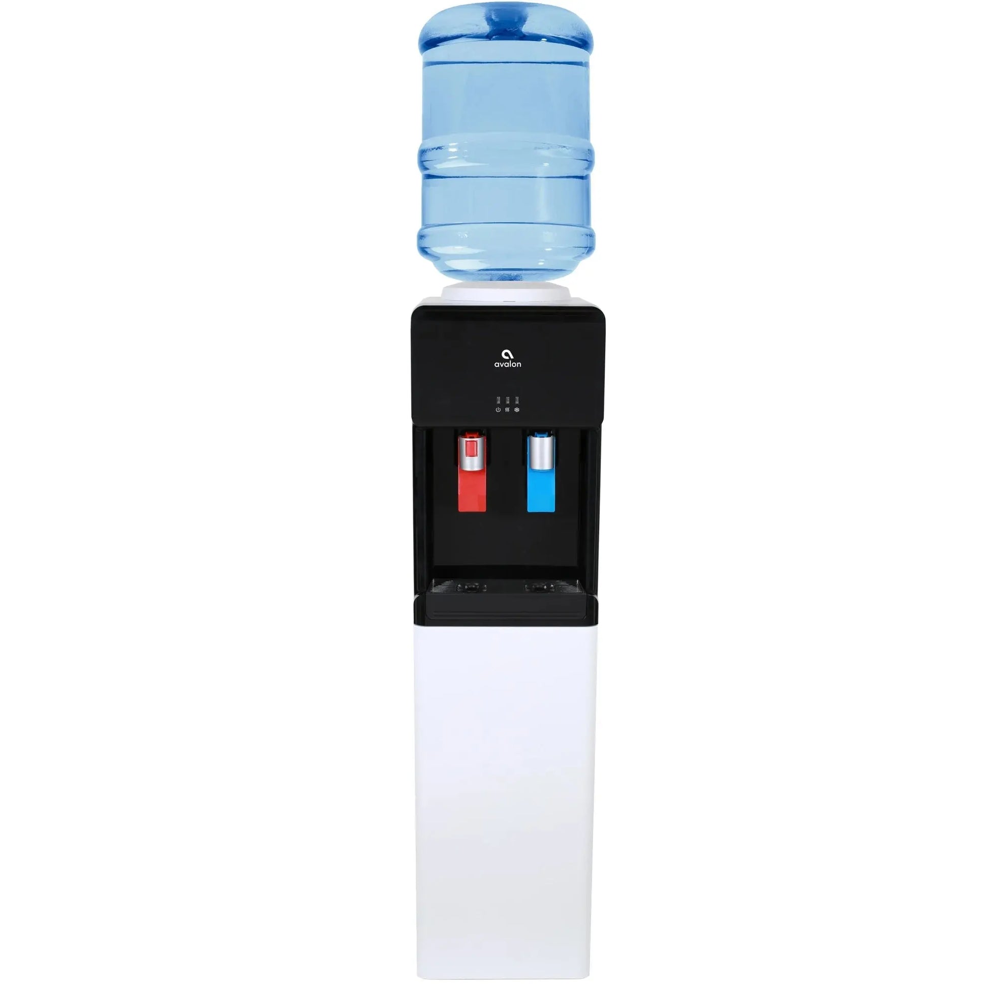 Avalon Top Loading Water Dispenser - Hot & Cold Water Temperature, Child Safety Lock, Black | Fridge.com