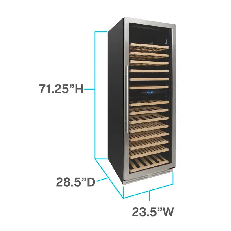 Avanti 163 Bottle Designer Series Dual-Zone Wine Cooler? | Fridge.com