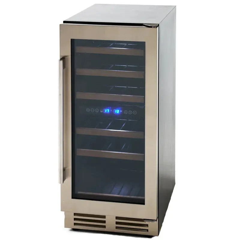 Avanti 28 Bottle DESIGNER Series Dual-Zone Wine Cooler | Fridge.com