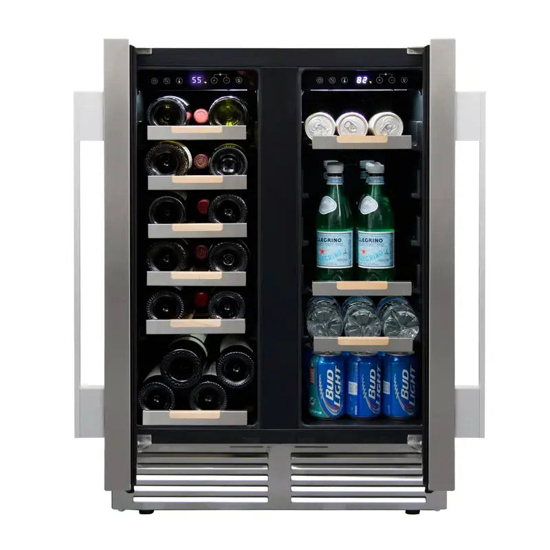 Avanti ELITE Side by Side Wine and Beverage Cooler | Fridge.com