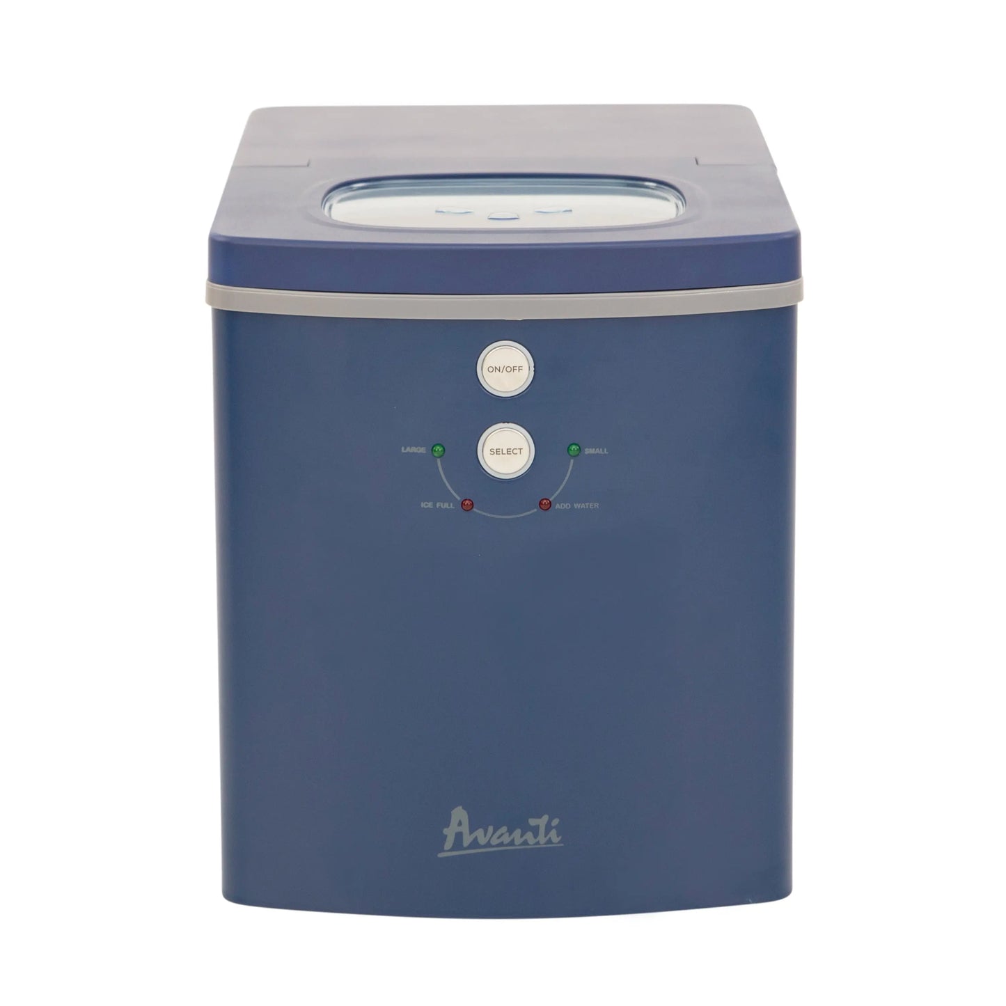 Avanti Portable Countertop Ice Maker, in Dark Blue (IM1216DB-IS) | Fridge.com