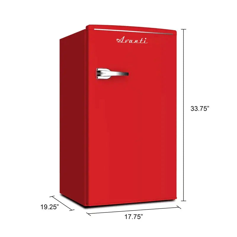 Avanti Retro Series Compact Refrigerator, 3.1 Cu. Ft. | Fridge.com