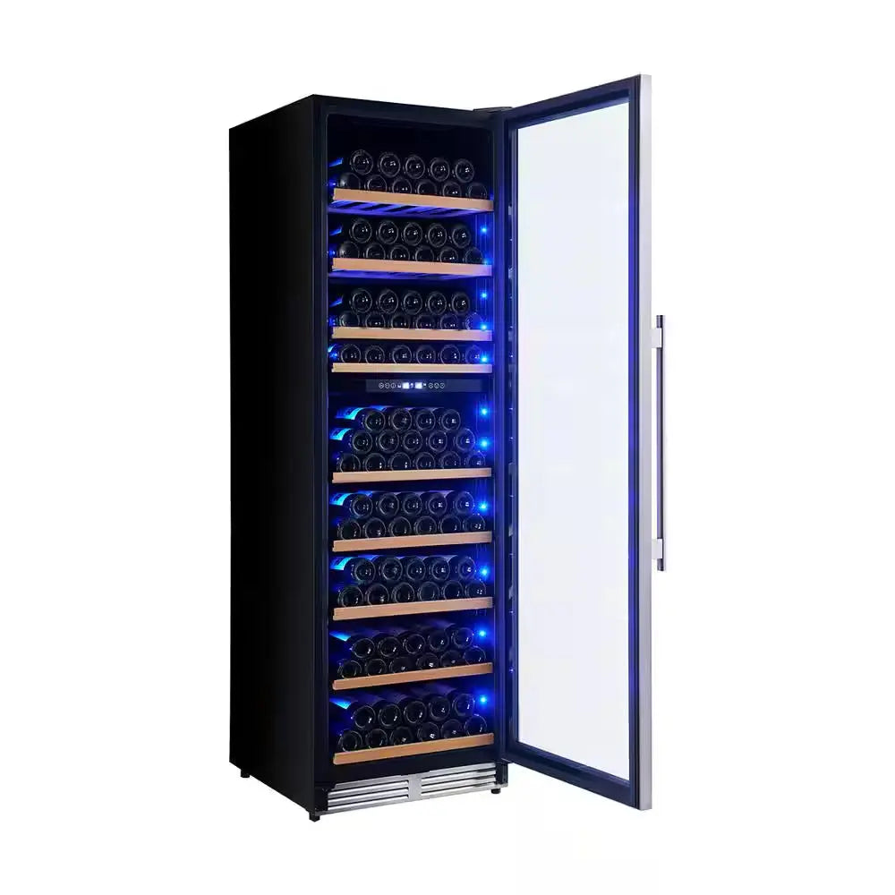 Avellino 24 In. Dual Zone Beverage and Wine Cooler in Stainless Steel | Fridge.com