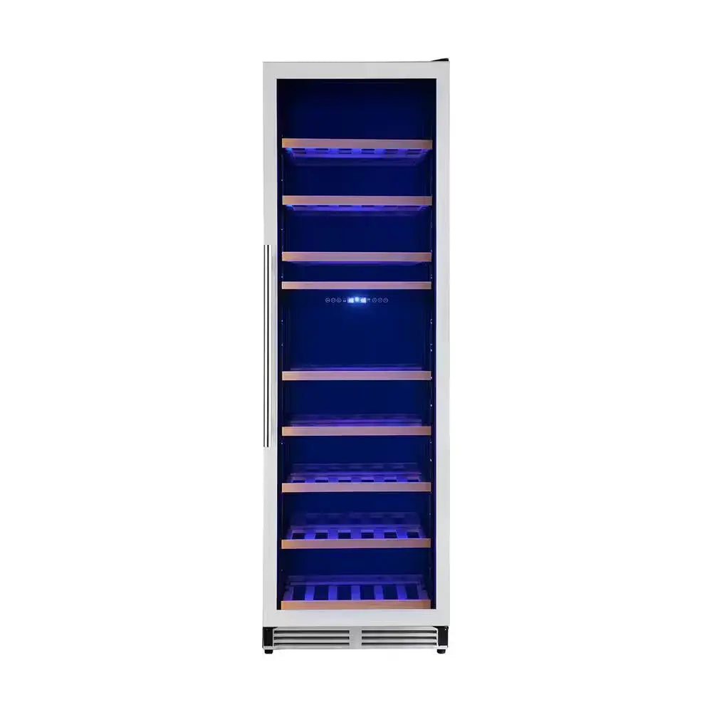 Avellino 24 In. Dual Zone Beverage and Wine Cooler in Stainless Steel | Fridge.com