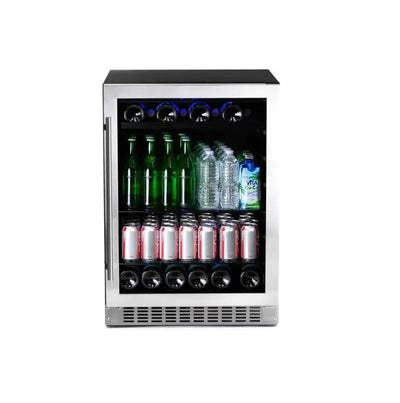 Azure Home Products 112 Cans (12 Oz.) Built-In Beverage Refrigerator with Wine Storage | Fridge.com