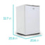 BCRK Series 4.3 Cu. Ft. Freestanding Mini Fridge with Freezer | Fridge.com