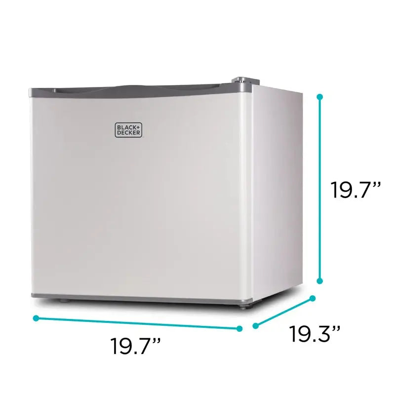 BLACK+DECKER 1.2 Cu. Ft. Compact Upright Freezer, Mini Deep Freeze with Full-Width Wire Shelf | Fridge.com