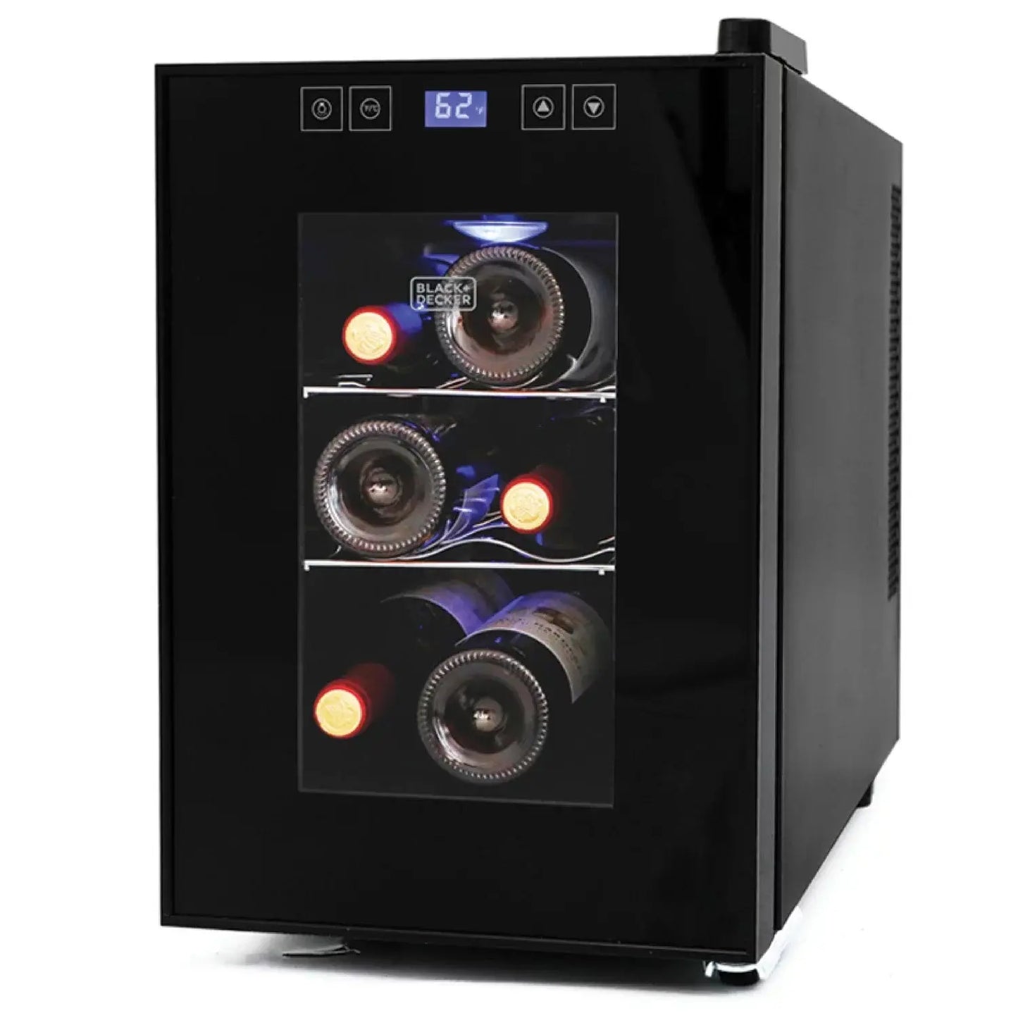 BLACK+DECKER Wine Cellar with LED Display (8 Bottle), BD60026 | Fridge.com