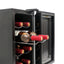 BLACK+DECKER Wine Cooler 8 Bottle, Wine Fridge Thermoelectric with Mirrored Front | Fridge.com