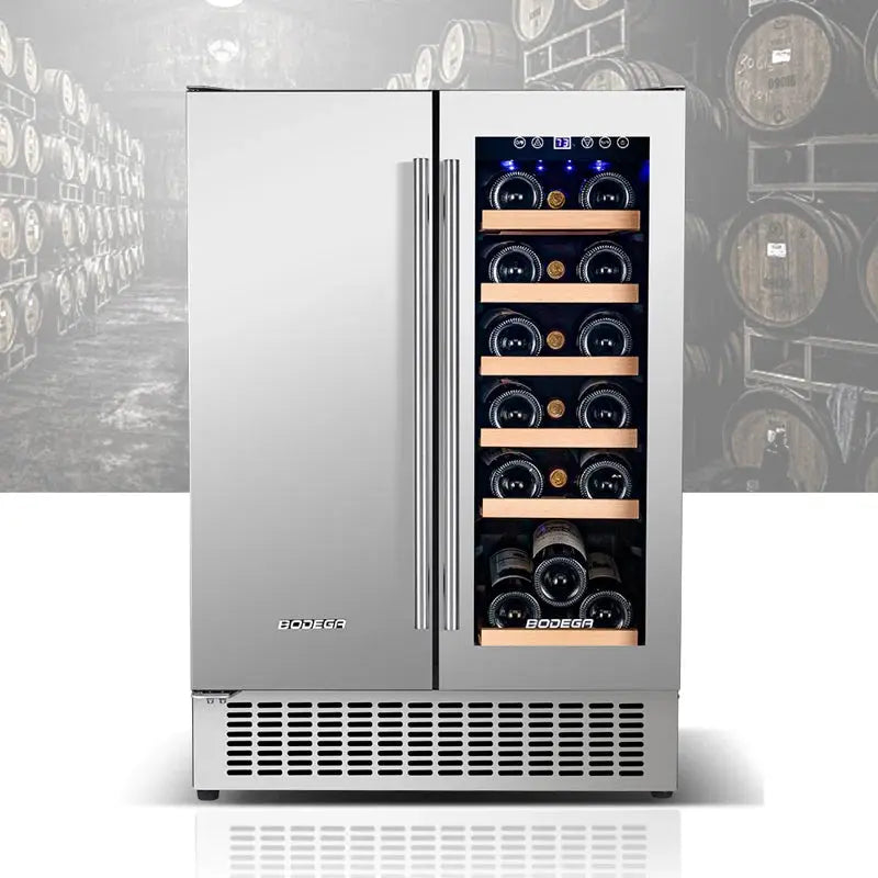 BODEGA 57 Cans (12 Oz.) Freestanding Beverage Refrigerator with Wine Storage | Fridge.com