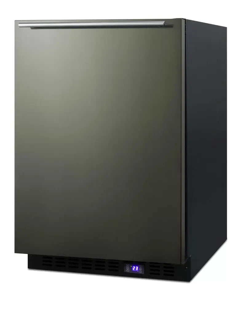 Basalt 4.72 Cubic Feet Frost-Free Undercounter Upright Freezer with Adjustable Temperature Controls and LED Light | Fridge.com