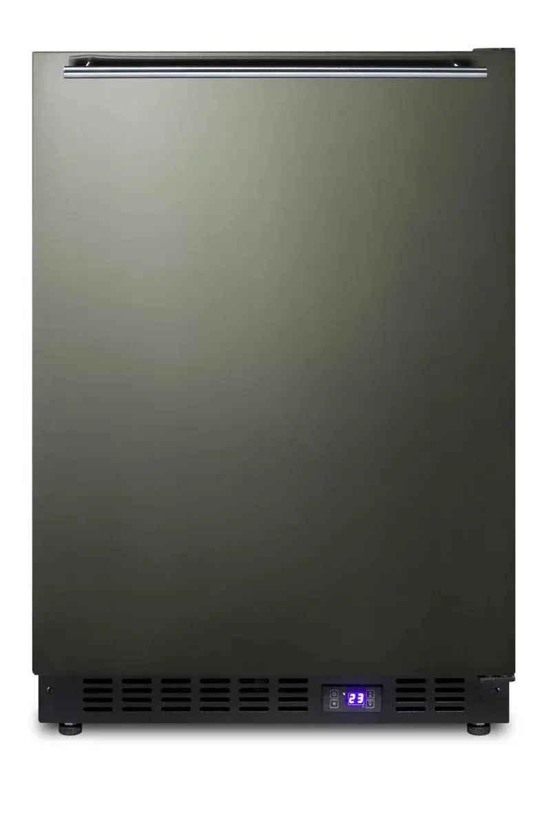 Basalt 4.72 Cubic Feet Frost-Free Undercounter Upright Freezer with Adjustable Temperature Controls and LED Light | Fridge.com