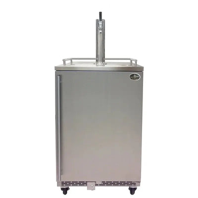 Beer Meister 6.6 Cu. Ft Single Tap Freestanding Kegerator with Door Lock and Adjustable Temperature | Fridge.com