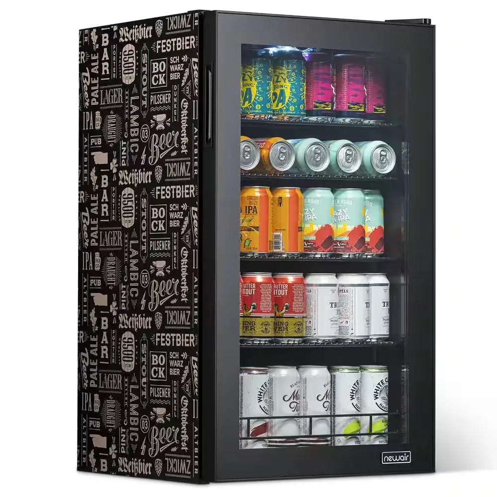 Beers of the World 19 In. 126 (12 Oz.) Can Icy Cold down to Frosty 37° Freestanding Beverage Cooler - Custom Designed | Fridge.com