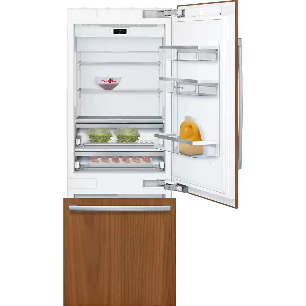 Benchmark Series 30 In. W 16 Cu. Ft. Built-In Smart Bottom Freezer Refrigerator, Custom Panel Ready, Counter Depth | Fridge.com