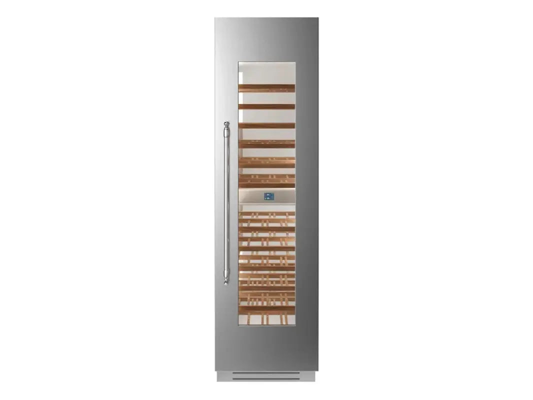 Bertazzoni 24'' 80 Bottle Dual Zone Built-In Wine Refrigerator | Fridge.com