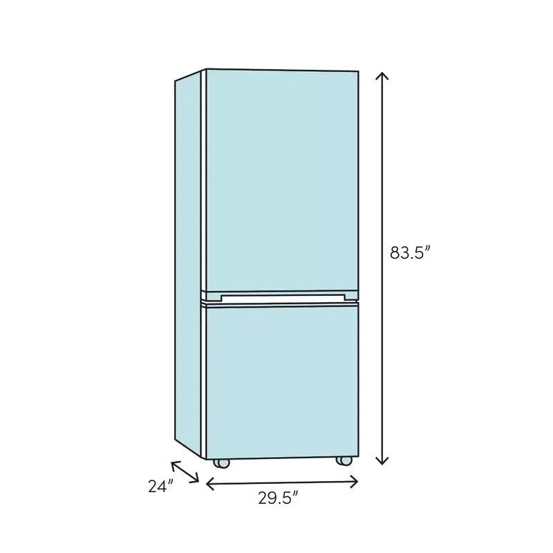 Bertazzoni 30" 14 Cubic Feet Built-In Bottom Freezer Refrigerator | Fridge.com