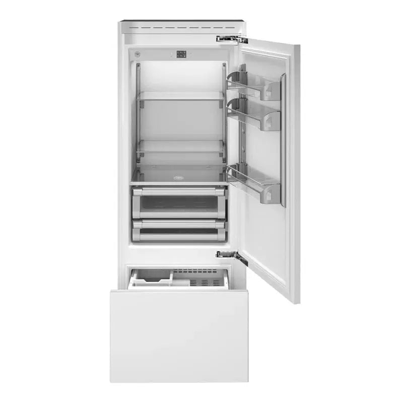 Bertazzoni 30" 15.5 Cubic Feet Bottom Freezer Refrigerator | Fridge.com