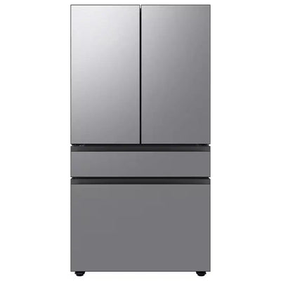 Bespoke 23 Cu. Ft. 4-Door French Door Smart Refrigerator with Autofill Water Pitcher in Stainless Steel, Counter Depth | Fridge.com