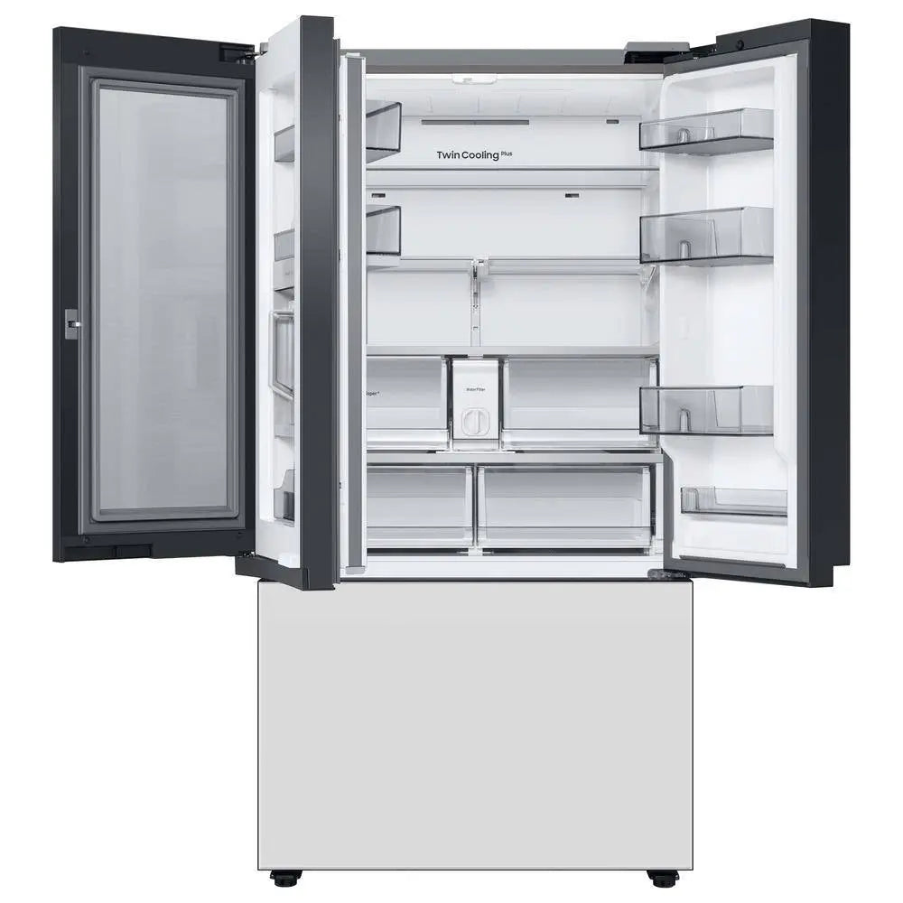 Bespoke 24 Cu. Ft. Customizable 3-Door French Door Smart Refrigerator with Beverage Center, Counter Depth | Fridge.com