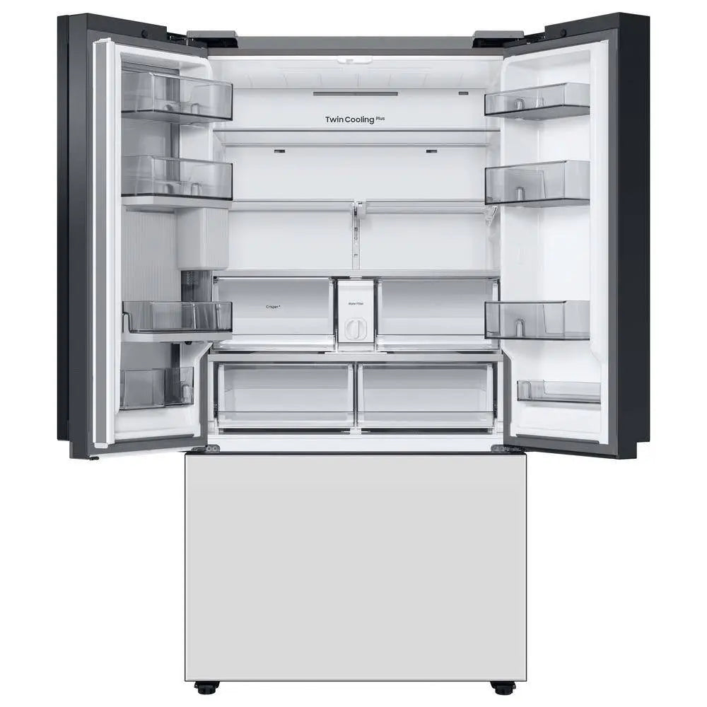 Bespoke 24 Cu. Ft. Customizable 3-Door French Door Smart Refrigerator with Beverage Center, Counter Depth | Fridge.com