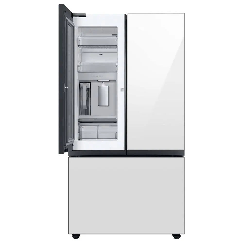 Bespoke 24 Cu. Ft. Customizable 3-Door French Door Smart Refrigerator with Beverage Center, Counter Depth | Fridge.com