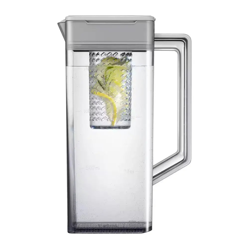 Bespoke 29 Cu. Ft. 4-Door Flex French Door Smart Refrigerator with Beverage Zone, White Glass | Fridge.com