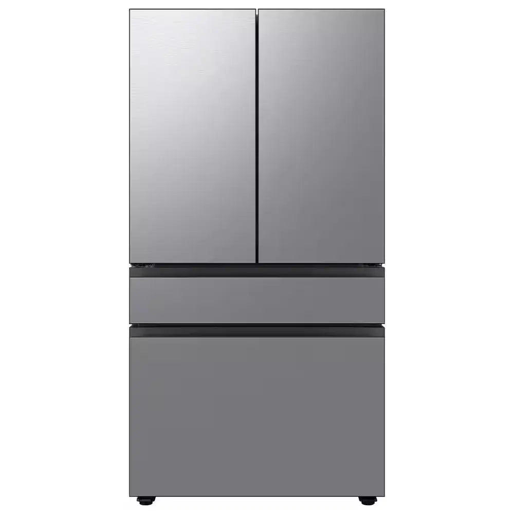 Bespoke 29 Cu. Ft. 4-Door French Door Smart Refrigerator with Autofill Water Pitcher in Stainless Steel, Standard Depth | Fridge.com