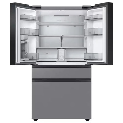 Bespoke 29 Cu. Ft. 4-Door French Door Smart Refrigerator with Autofill Water Pitcher in Stainless Steel, Standard Depth | Fridge.com