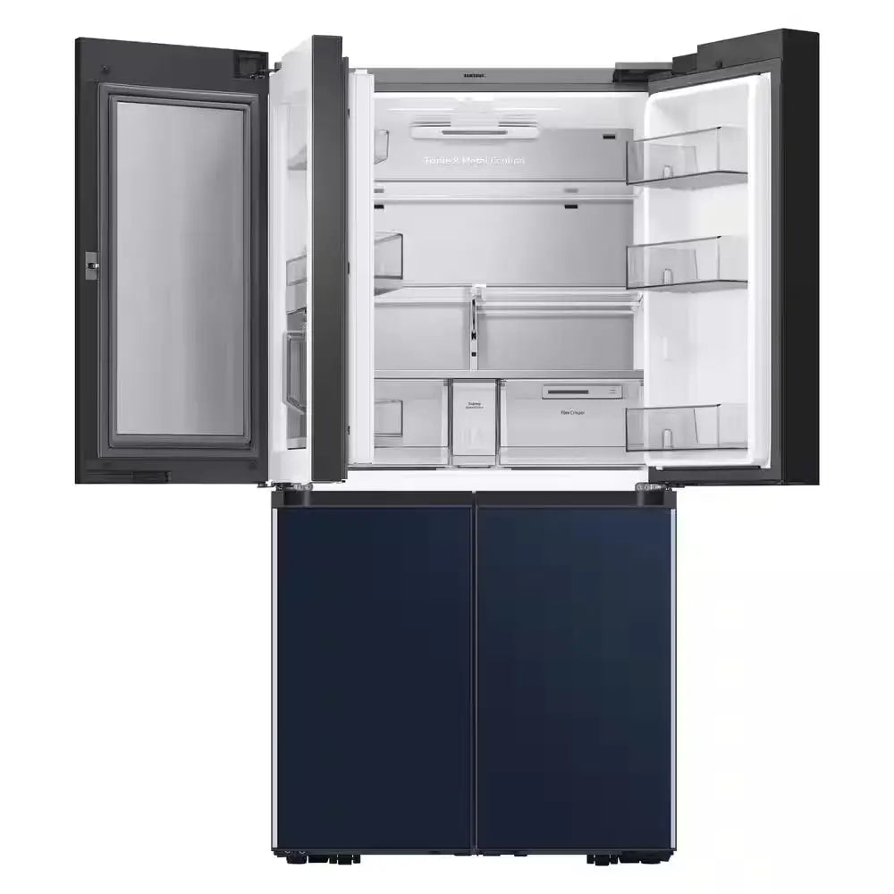 Bespoke 29 Cu. Ft. Customizable 4-Door Flex French Door Smart Refrigerator with Beverage Center, Standard Depth | Fridge.com