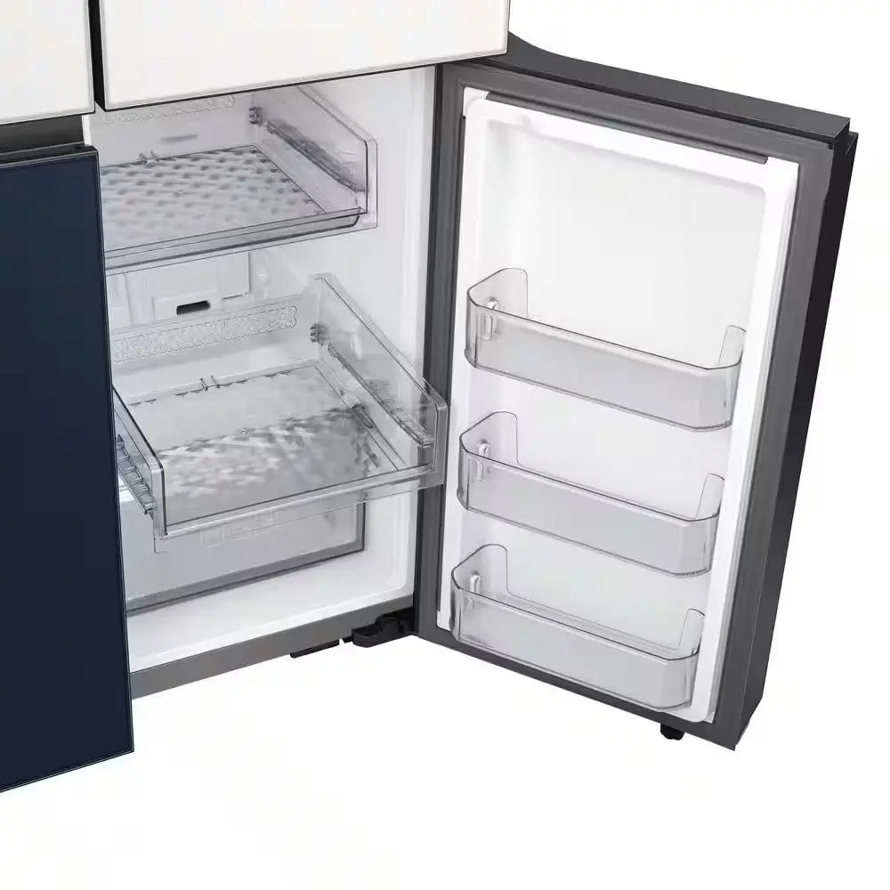 Bespoke 29 Cu. Ft. Customizable 4-Door Flex French Door Smart Refrigerator with Beverage Center, Standard Depth | Fridge.com