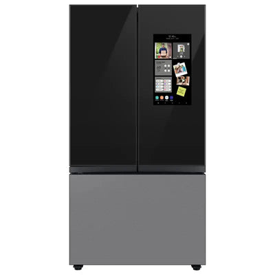 Bespoke 3-Door French Door Refrigerator (24 Cu. Ft.)  with Family Hub | Fridge.com