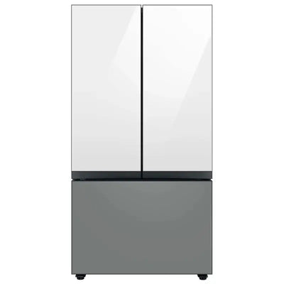 Bespoke 3-Door French Door Refrigerator (30 Cu. Ft.) with Customizable Door Panel Colors and Beverage Center | Fridge.com