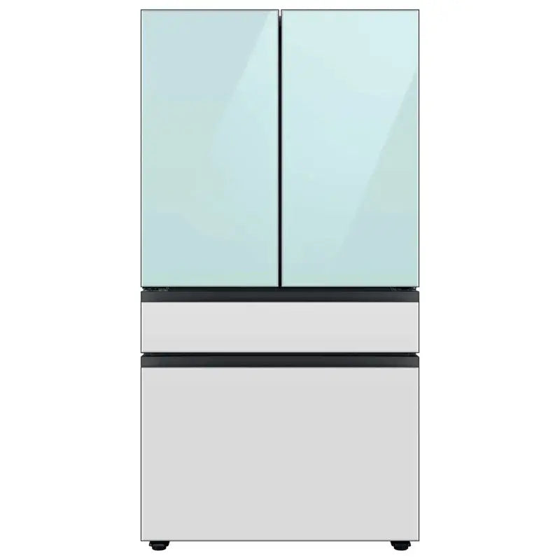 Bespoke 4-Door French Door Refrigerator (29 Cu. Ft.) with Beverage Center™ - Middle and Bottom Panels | Fridge.com