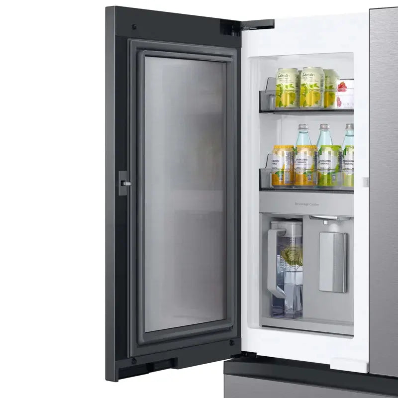 Bespoke 4-Door French Door Refrigerator (29 Cu. Ft.) with Beverage Center™ - Middle and Bottom Panels | Fridge.com