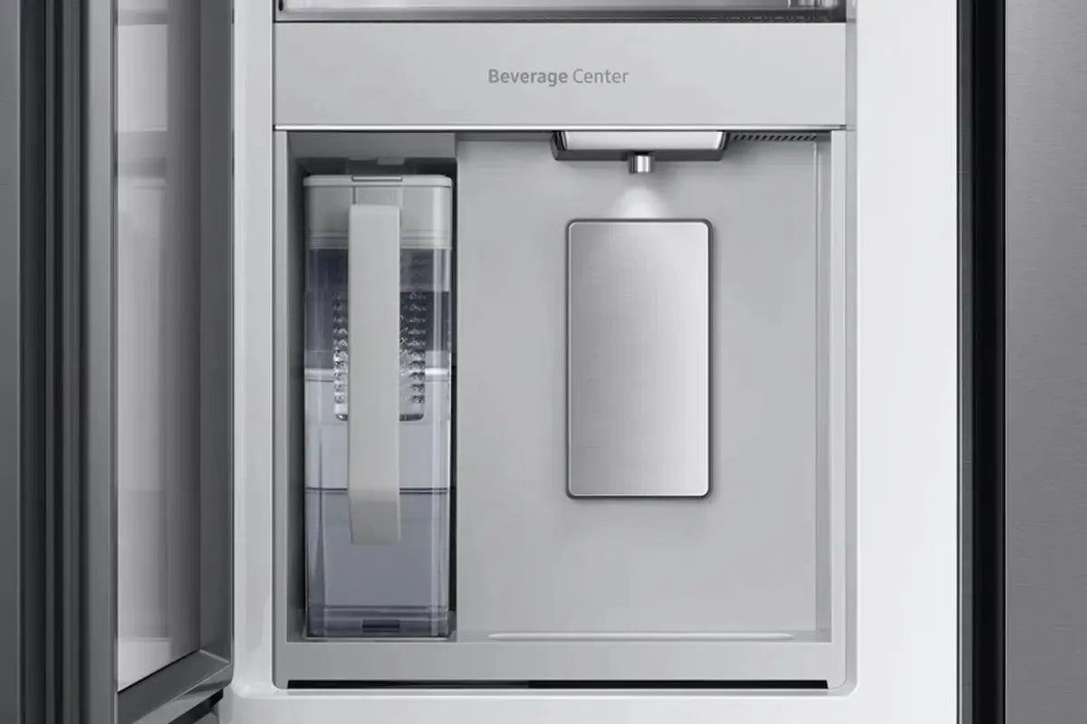 Bespoke 4-Door French Door Refrigerator (29 Cu. Ft.) with Beverage Center™ - Middle and Bottom Panels | Fridge.com