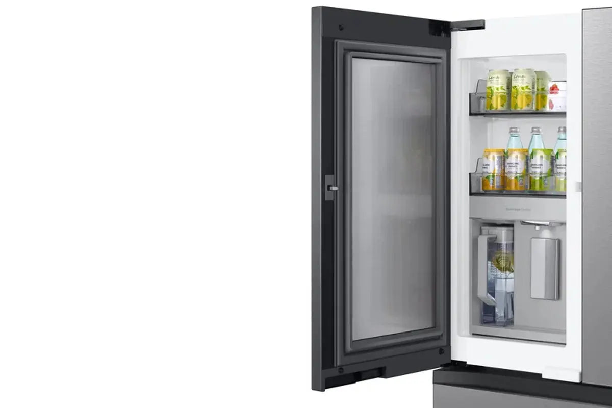 Bespoke 4-Door French Door Refrigerator (29 Cu. Ft.) with Beverage Center™ - Middle and Bottom Panels | Fridge.com