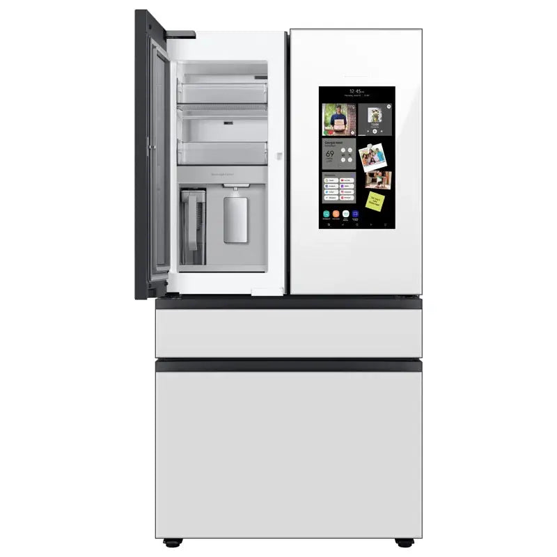 Bespoke Counter Depth 4-Door French Door Refrigerator (23 Cu. Ft.) with Family Hub™ | Fridge.com