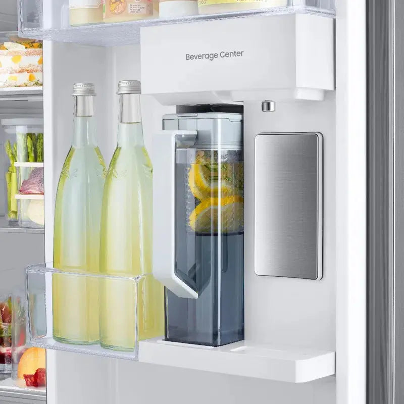 Bespoke Side-By-Side 28 Cu. Ft. Refrigerator with Beverage Center | Fridge.com