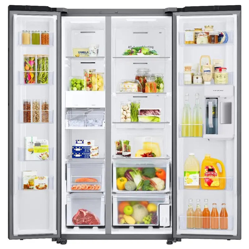 Bespoke Side-By-Side 28 Cu. Ft. Refrigerator with Beverage Center | Fridge.com