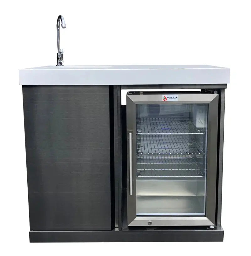 Beverage Center Stainless Steel | Fridge.com