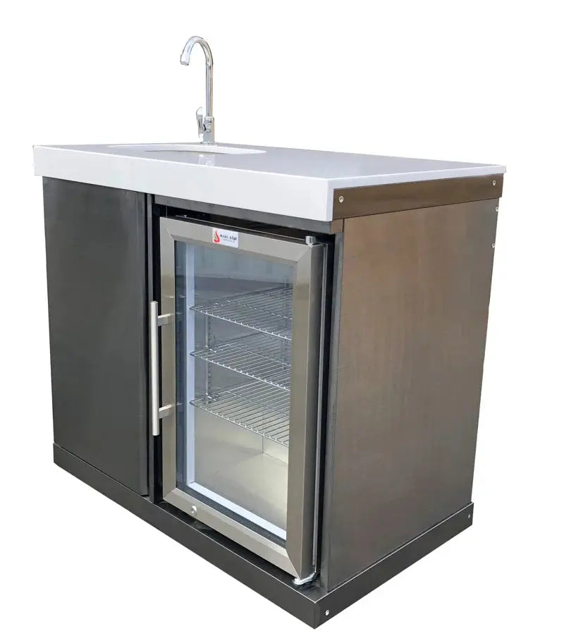 Beverage Center Stainless Steel | Fridge.com