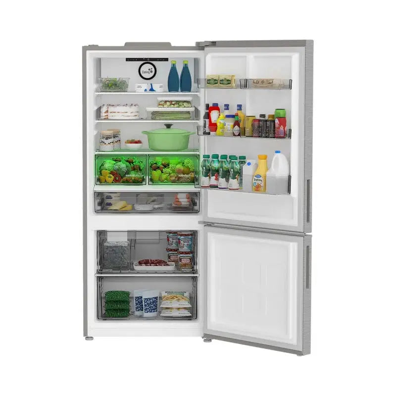 Blomberg 30" 16.1 Cubic Feet Bottom Freezer Refrigerator | Fridge.com