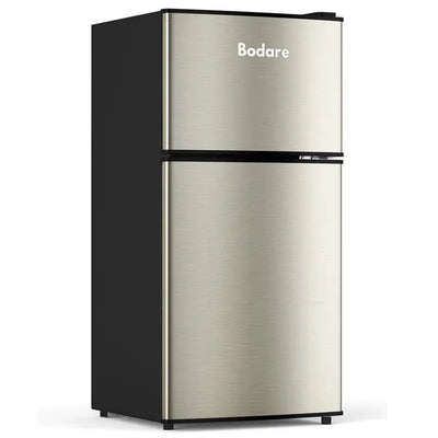 Bodare 3.2 Cubic Feet Freestanding Mini Fridge with Freezer | Fridge.com