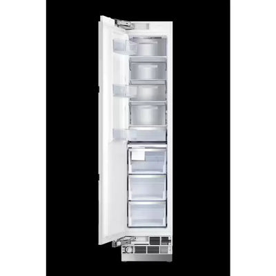 Bold 48 In. 25.2 CF TTL. Counter-Depth Built-In Side-By-Side Refrigerator in White with Chrome Handles | Fridge.com