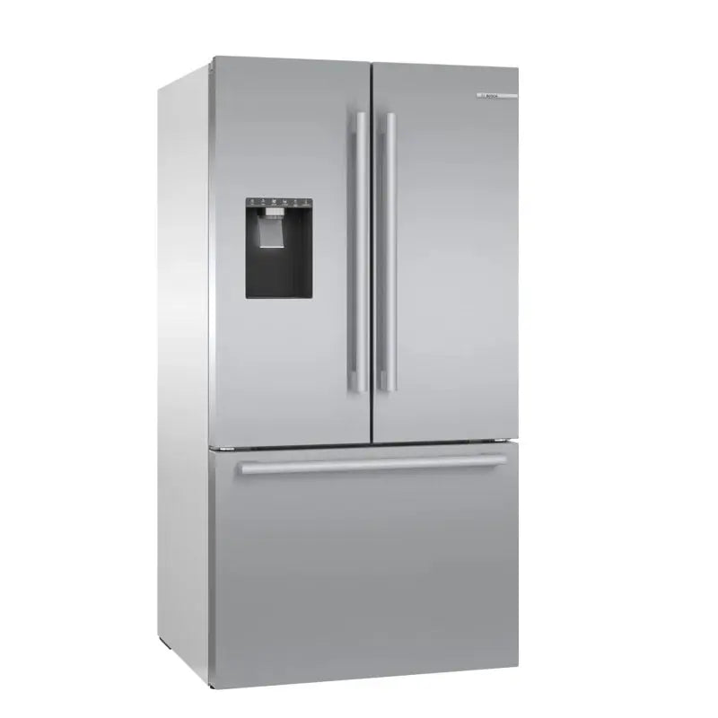 Bosch - 500 Series 36-Inch Smart French Door Standard-Depth Refrigerator with Quickicepro, Anti-Fingerprint, External Water & Ice, Home Connect | Fridge.com