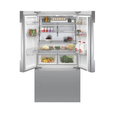 Bosch - 800 Series 36-Inch Smart 3-Door Counter-Depth Refrigerator with Recessed Handles, Anti-Fingerprint Exterior, Internal Water, Home Connect | Fridge.com