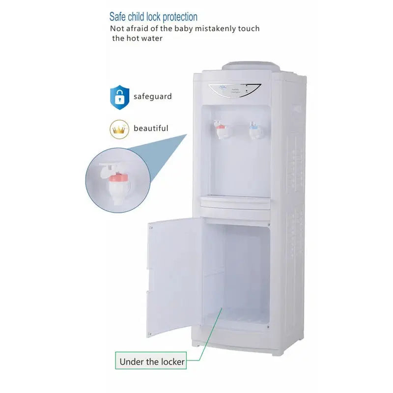 Boshen Free Standing Top Loading Electric Water Dispenser | Fridge.com