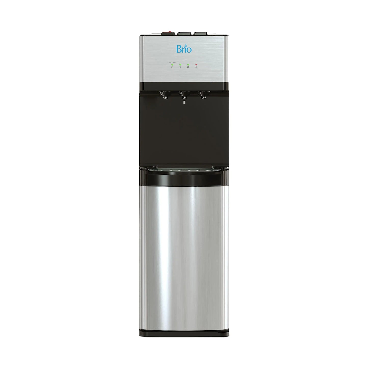 Brio 500 Series Self-Cleaning Stainless Steel Water Dispenser: Hot, Cold, and Room Temperature | Fridge.com